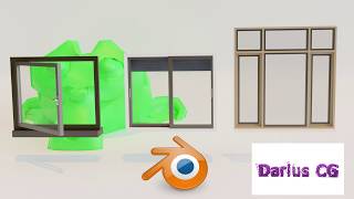 How To Make Windows In Blender 282  The Fastest Way To Make Window  Blender Archimesh Addon [upl. by Dinerman]