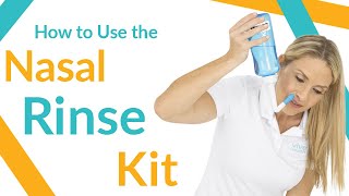 How to Use the Nasal Rinse  LVA2042 [upl. by Tonjes860]