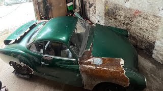 Return of the uk’s rustiest 1972 Vw Karmann ghia [upl. by Anrehs]