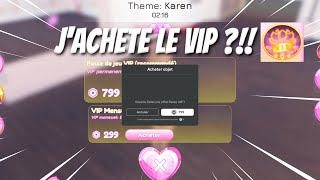 JACHETE LE VIP SUR DRESS TO IMPRESS [upl. by Atterys]