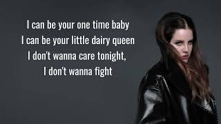 Lana Del Rey  Meet me in the Pale Moonlight Lyrics [upl. by Ateuqram715]