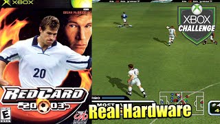 RedCard 2003 — Xbox OG Gameplay HD — Real Hardware Component [upl. by Cirded]