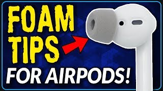 Foam Tips For Airpods Or i500 TWS [upl. by Charleen]