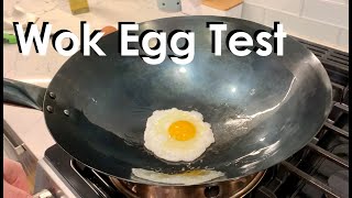 Better Than ANY Nonstick Pan  Egg Test in Newly Seasoned Wok  How a Well Seasoned Wok will Cook [upl. by Ynes]