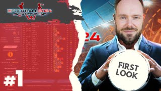 Lets Play We Are Football 2024  1  Taugt der Fußballmanager auch etwas für Football Manager Fans [upl. by Llertnahs686]