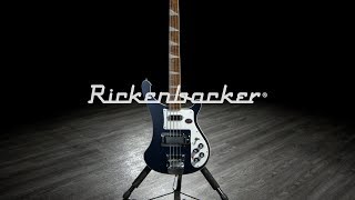 Rickenbacker 4003 Bass Guitar Midnight Blue  Gear4music demo [upl. by Uhsoj]