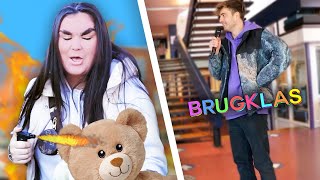 BOZE EX amp INBREKEN BIJ BRUGKLAS SCHOOL 💀🚫  SCHOOLTOUR S2E26 [upl. by Christos848]