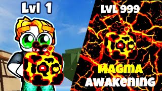 Awakening the Strongest Fruit in Blox Fruits [upl. by Tloh]