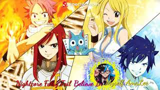 Nightcore Fairy Tail Believe In Myself AmaLee [upl. by Novyaj244]