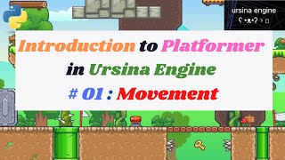 Introduction to Platformer in Ursina Engine in Python  1 Movement [upl. by Arok]