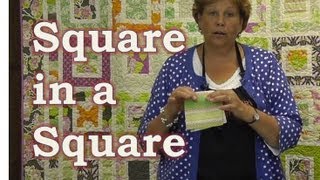 Make the Square in a Square Quilt Tutorial [upl. by Sindee]