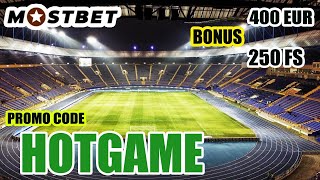 Mostbet promo code  Get your bonus with promo code HOTGAME [upl. by Grete]