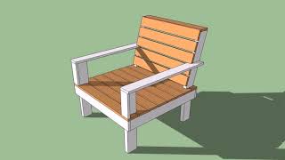 Outdoor Wooden Chair Plans Free see description see description [upl. by Buderus]