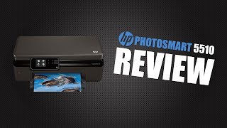 HP Photosmart 5510 Printer Review [upl. by Neenej412]