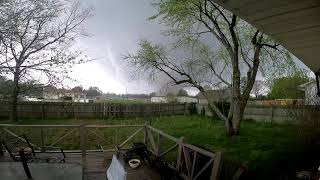 Jonesboro Tornado Mar 28 2020 Near Old Bridger road [upl. by Nuahsor]