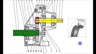 Analyse dun plan en coupe réducteur mecanique video 2 3 [upl. by Dennett]