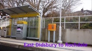 Manchester Metrolink  East Didsbury to Rochdale Railway Station [upl. by Junie]