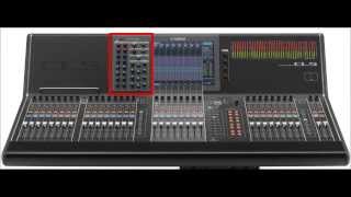 YAMAHA CL5 series Curso consolas digitales Parte 1 superficie de control resumido [upl. by Edla246]