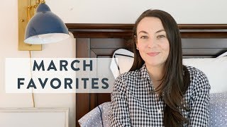 MY MARCH FAVORITES  A Target Find My Recent Read and FashionBeauty Picks [upl. by Wyatan]