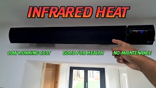 BEST Heat For HomeOffice  KIASA Infrared Heater Bar  How To Setup Infrared Heater Bar [upl. by Pestana]