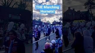 Marching Hornets in the Middleburg Virginia Holiday Parade [upl. by Hogan]