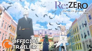 ReZERO Starting Life in Another World Season 3  OFFICIAL TRAILER [upl. by Lashoh]