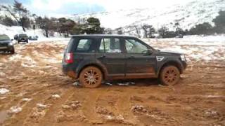 Freelander 2 mud snow [upl. by Airdnna]