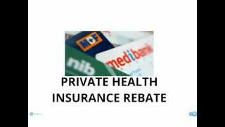 Private Health Insurance Rebate  2 minute update [upl. by Afaw789]