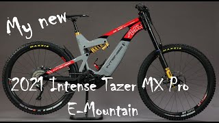 Unveiling the 2021 Intense Tazer MX Pro eMountain bike [upl. by Nakah84]