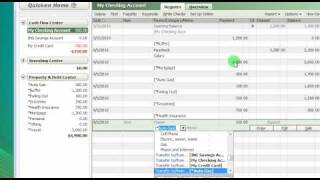 How to budget a paycheck in Quicken [upl. by Rhu]