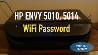 HP Envy 5010 amp 5014 WiFi Password review [upl. by Eelime]