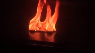 ABS Acrylonitrile Butadiene Styrene Burn Test [upl. by Conlon]