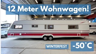 Größter Wohnwagen der Welt 2024 BIS 50°C winterfest KABE Grave Imperial 1000 TDL KS [upl. by Ahtnamys953]