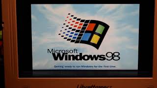 Installing Windows98 on the TOSHIBA Libretto 100CT [upl. by Immanuel]