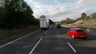 Road Trip Daventry to Tibshelf Services on 3082023 [upl. by Eentihw]