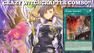 New Engine To Help The Witches Power Witchcrafter Combo GuideDeck Profile  Yugioh Master Duel [upl. by Fergus23]