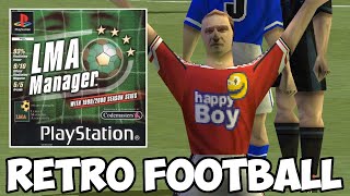 LMA Manager PS1 · Retro Football [upl. by Xel455]