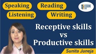 Receptive skills vs Productive skills [upl. by Heger]