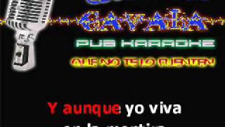 QUISIERA SER  CHAYANNE  KARAOKEwmv [upl. by Manvell876]