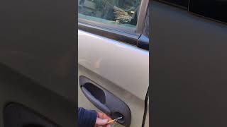 Picking Open a Vehicle lock [upl. by Ydor]