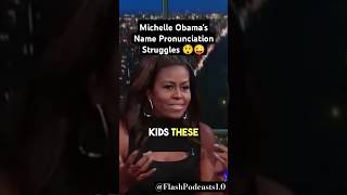 Names in USA are difficult to pronounce for michelle obama shorts viralvideo youtube comedy [upl. by Ennailuj18]