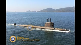 Submarino ‘Riachuelo’ navega com o seu sistema de propulsão pela primeira vez [upl. by Livi]