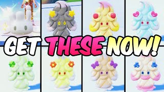 EXTENDED Get all 70 forms of Alcremie NOW in Pokemon Scarlet Violet [upl. by Anyer]