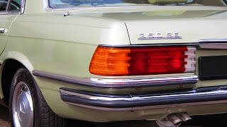 W116 MercedesBenz 350 SE the first Sclass in good condition 1978 [upl. by Dun]