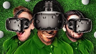 I SUCK AT VR GOLF  CLOUDLANDS VR MINIGOLF HTC VIVE [upl. by Gaylord]