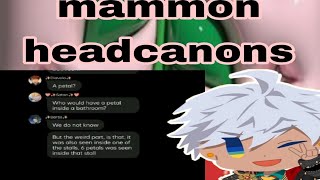 obey me textmammon headcanons [upl. by Akelam]