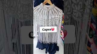 Trending Capes❤️ 2024capeswithpearls typesofcapescapesforstyling pearlcapes capes fashion❤️ [upl. by Erena]