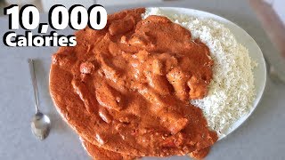 Massive Indian Curry Platter 10000 Calorie Feast [upl. by Hephzibah]