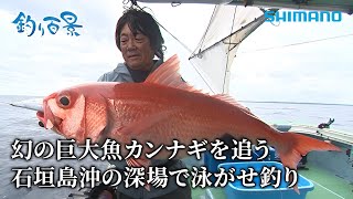 【釣り百景】528 幻の巨大魚カンナギを追う 石垣島沖の深場で泳がせ釣り [upl. by Aneelas702]