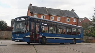 Delaine Buses 167 AD70 DBL  Alexander Dennis Enviro 200MMC  part 12 [upl. by Aihsekan]